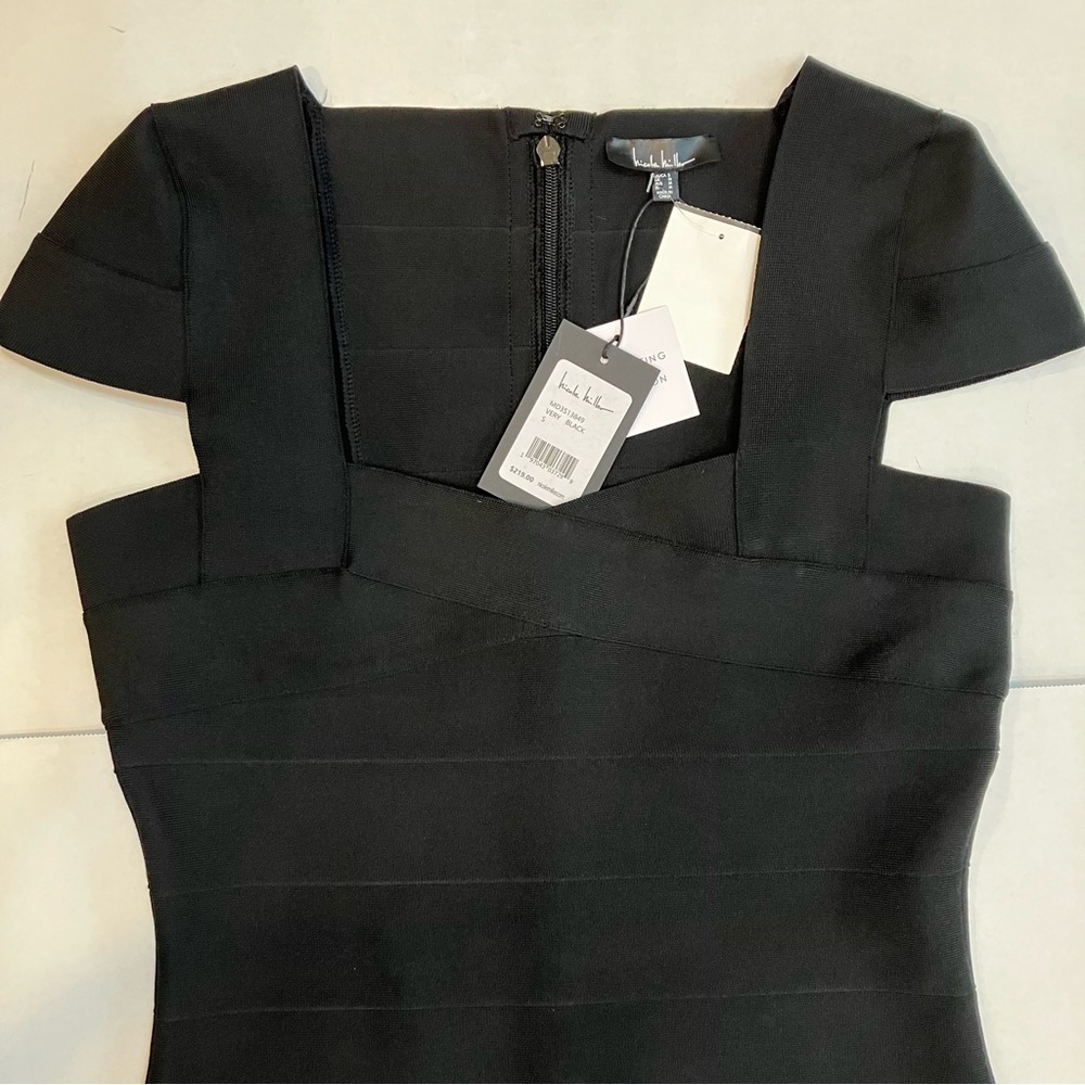 Nicole miller black cocktail or career dress size S - Picture 7 of 12